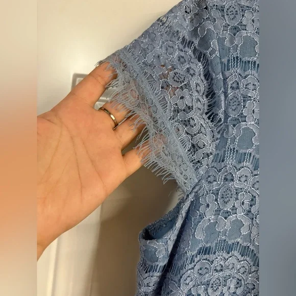Blue Lace Women Top✨ - Picture 3 of 7
